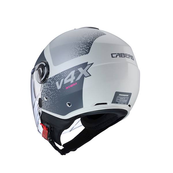 Kask Caberg Riviera V4 X Alpha piask/szary mat L