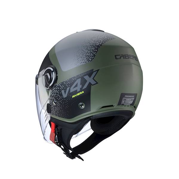 Kask Caberg Riviera V4 X Alpha zi/cza/szar mat L