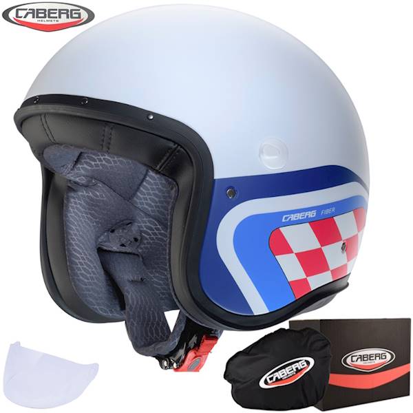 Kask Caberg Freeride X Daytona bia/nie/cze mat XL