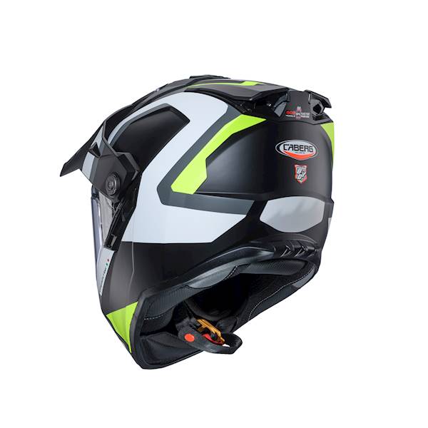 Kask Caberg Tanami czarny mat/szary/zółty fluo S