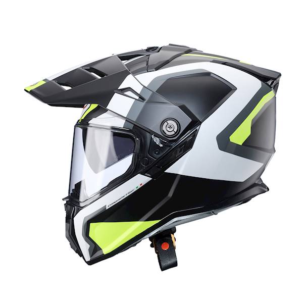 Kask Caberg Tanami czarny mat/szary/zółty fluo XS