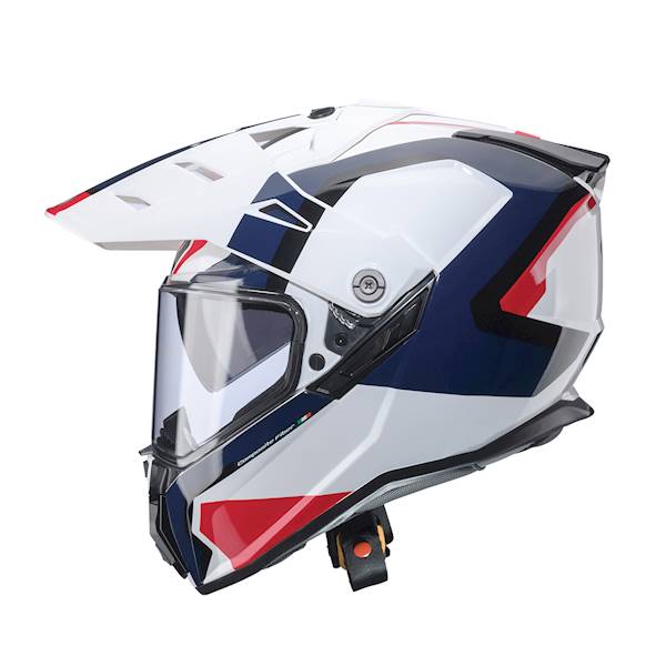 Kask Caberg Tanami biały/czerwony/niebieski XS