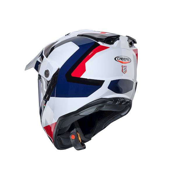 Kask Caberg Tanami biały/czerwony/niebieski XS