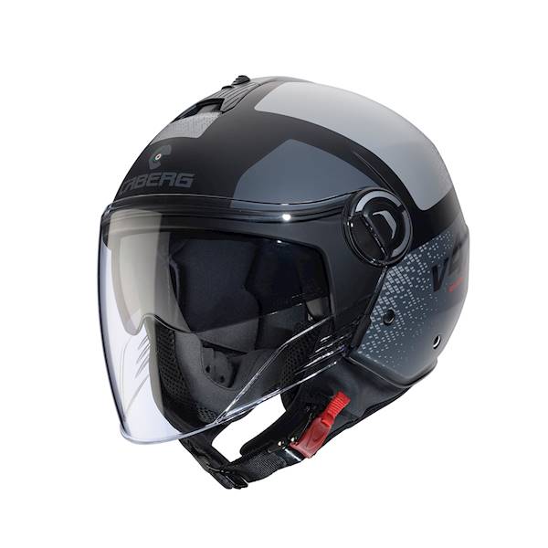 Kask Caberg Riviera V4 X Alpha czarny mat/szar XL