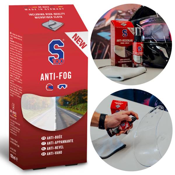 S100 Środek Przeciwmgielny ze ściereczką 100 ml 