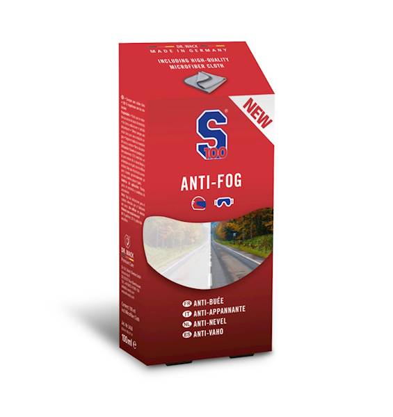 S100 Środek Przeciwmgielny ze ściereczką 100 ml 