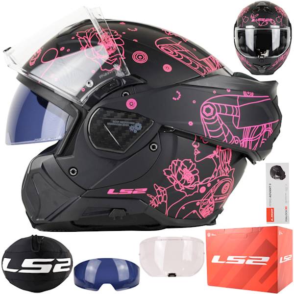 Kask LS2 FF910 Advant II Sophia Black Pink L