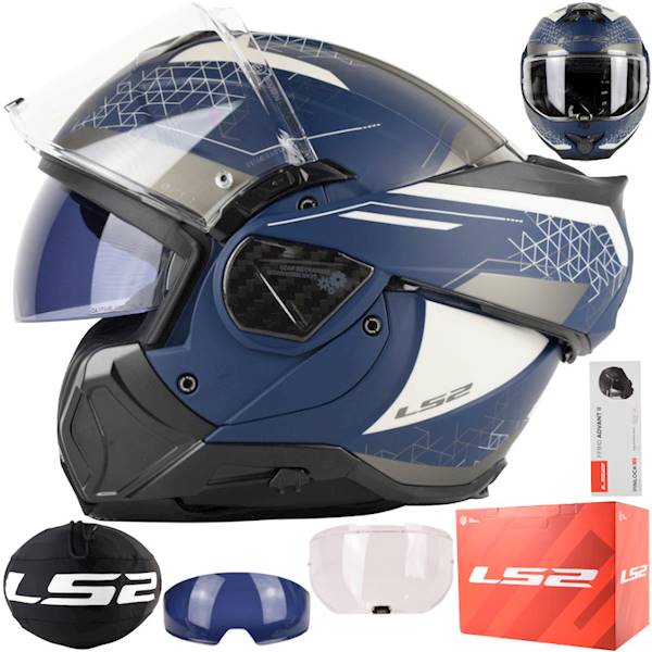 Kask LS2 FF910 Advant II Astral Navy Blue Grey XS
