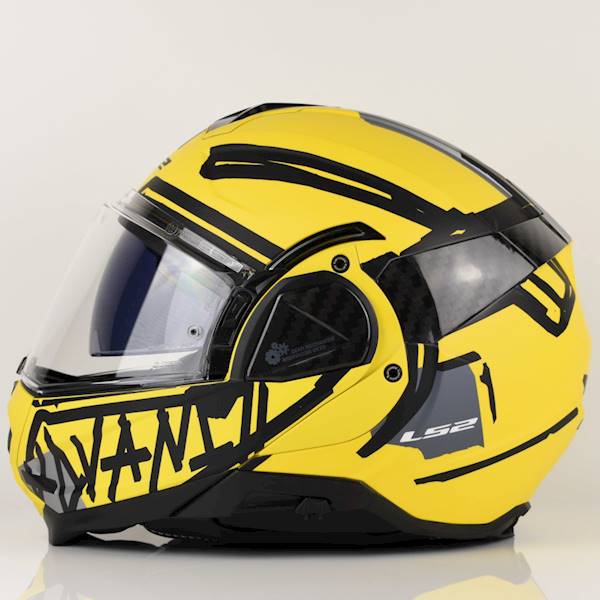 Kask LS2 FF910 Advant II Tape Yellow 3XL
