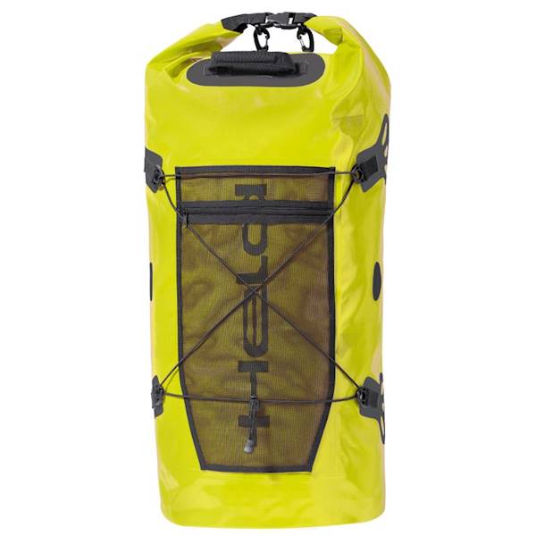 Held torba tylna Roll-Bag 2 Black/Fluo Yellow 90L