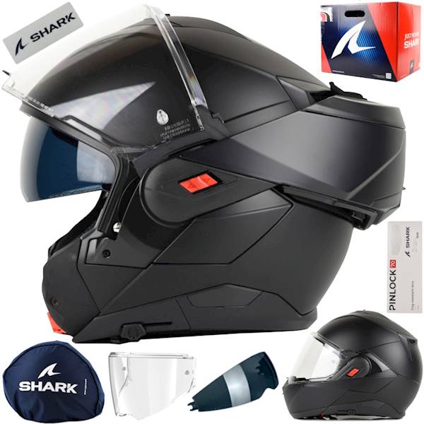 Kask Shark Oxo Blank Mat czarny/matowy XXL