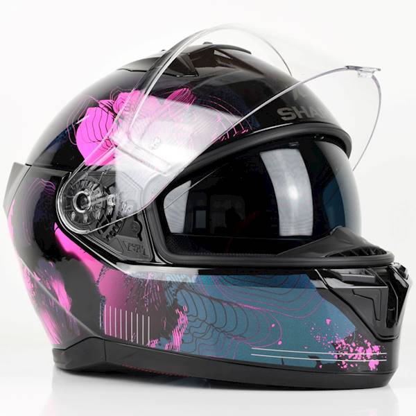 Kask Shark D-Skwal 3 Mayfer Kameleon Cz/Ni/Róż S