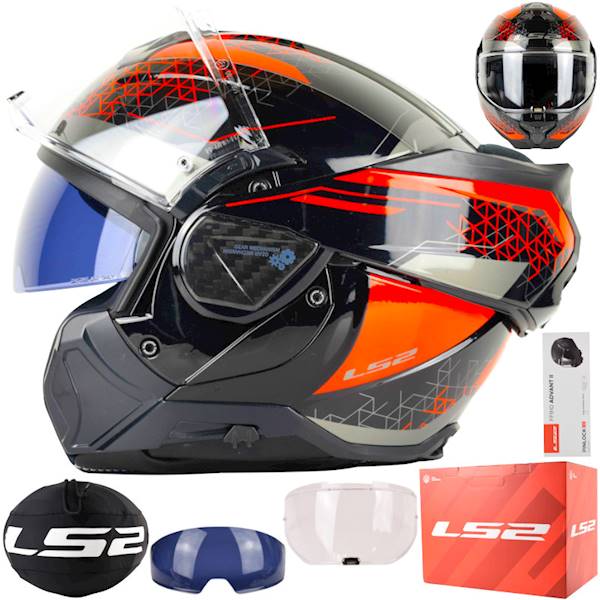 Kask LS2 FF910 Advant II Astral Red XL