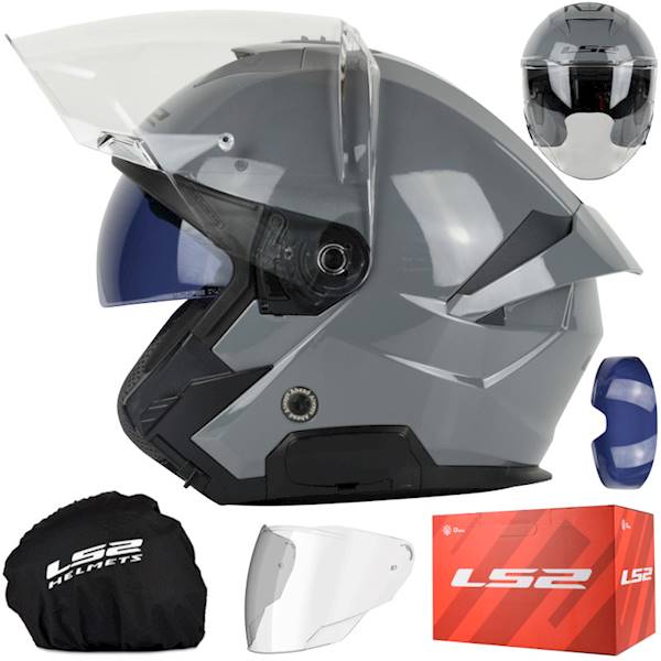 Kask LS2 OF618 Verso II Solid Nardo Grey M
