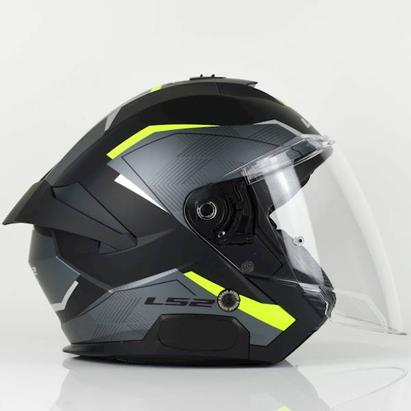 Kask LS2 OF618 Verso II Air Black H-Vis Yellow M