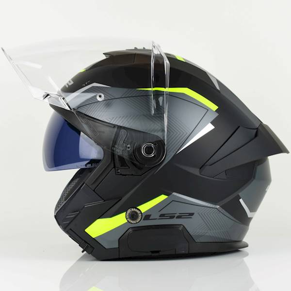 Kask LS2 OF618 Verso II Air Black H-Vis Yellow L
