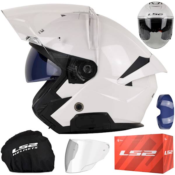 Kask LS2 OF618 Verso II Solid White XL