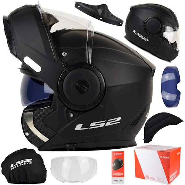 Kask LS2 FF902 Scope II Solid Matt Black XS + Pin