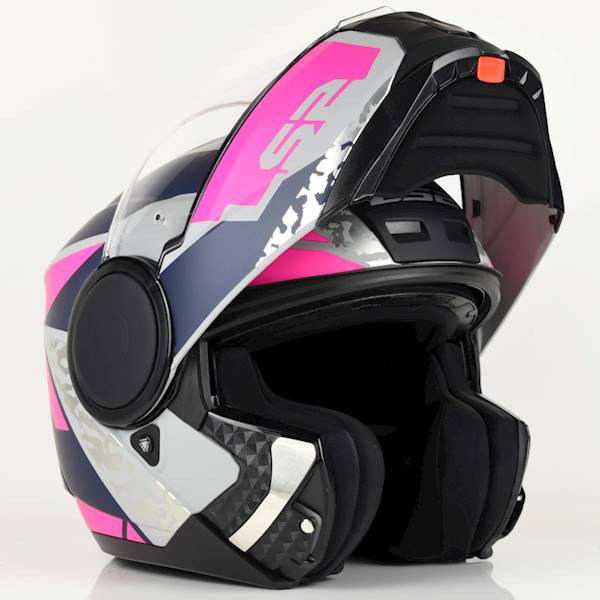 Kask LS2 FF902 Scope II Oxyd M.Gr.Bl.Prp M + Pin