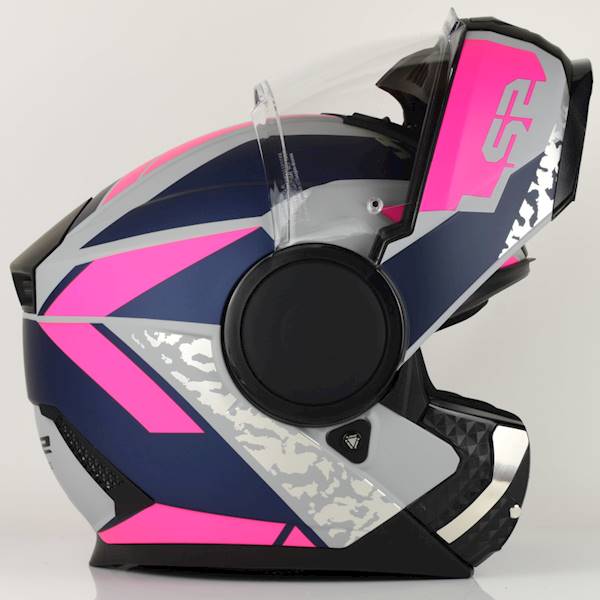 Kask LS2 FF902 Scope II Oxyd M.Gr.Bl.Prp M + Pin