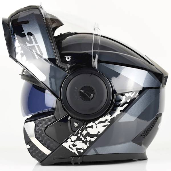 Kask LS2 FF902 Scope II Oxyd Black Titan 3XL + Pin