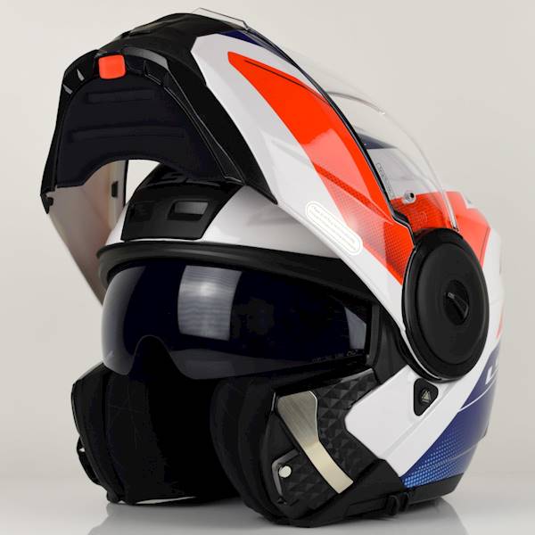 Kask LS2 FF902 Scope II Duria Wh.B.Red XXL + Pin