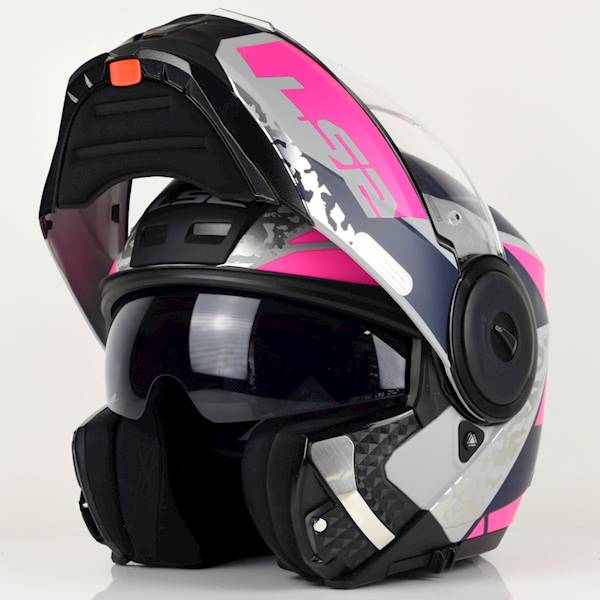 Kask LS2 FF902 Scope II Oxyd M.Gr.Bl.Prp 3XL + Pin