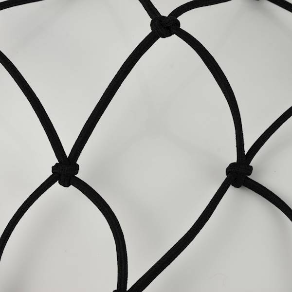 Siatka bagażowa Czarna z plastikowymi hakami