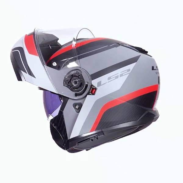 Kask LS2 FF908 Strobe II Monza Black Grey Red XS