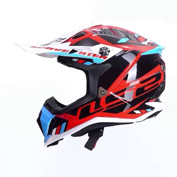 Kask LS2 MX700 Subverter Stomp White Blue Red XS