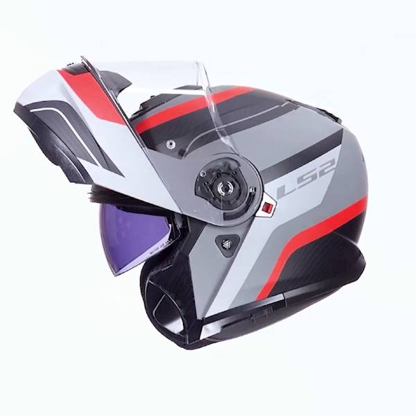 Kask LS2 FF908 Strobe II Monza Black Grey Red S