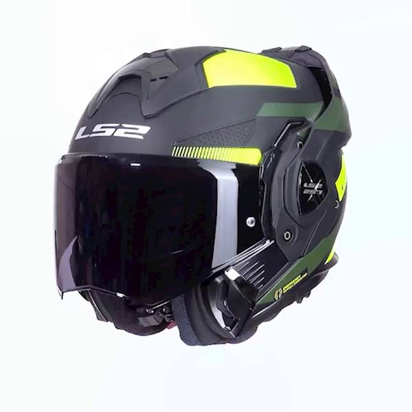 Kask LS2 FF901 Advant X Nova Black H-V Yellow XXL