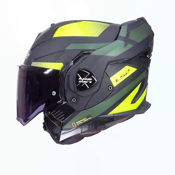 Kask LS2 FF901 Advant X Nova Black H-V Yellow XXL