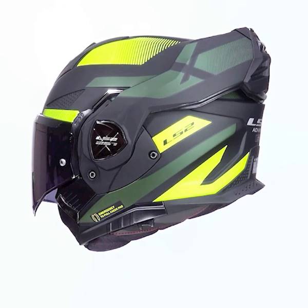 Kask LS2 FF901 Advant X Nova Black H-V Yellow M