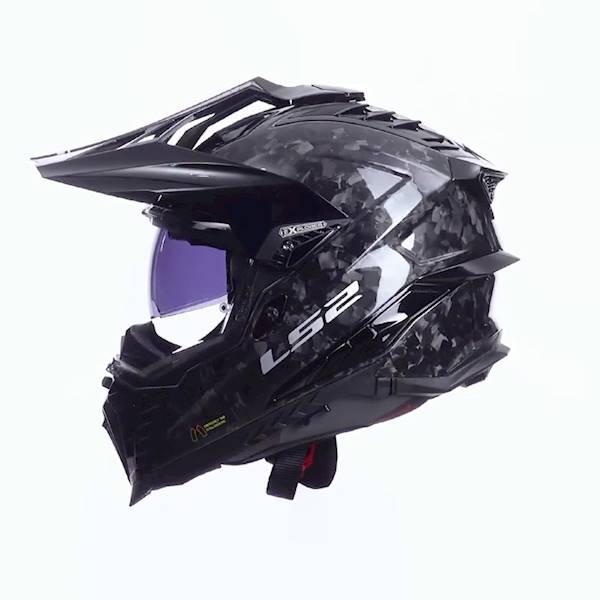 Kask LS2 MX701 Explorer C Forged Carbon M