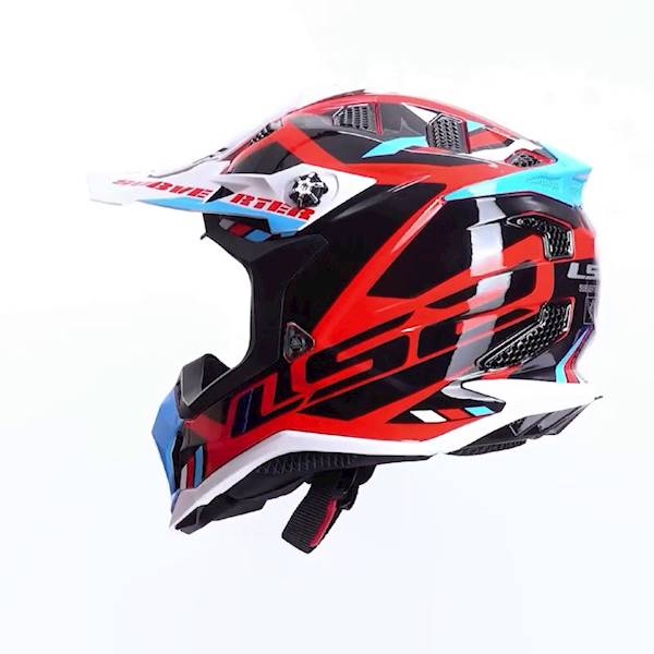 Kask LS2 MX700 Subverter Stomp White Blue Red XXL