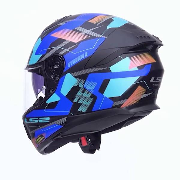 Kask LS2 FF808 Stream II Mika Black Blue M