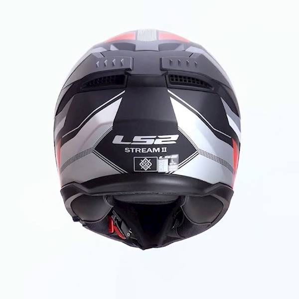 Kask LS2 FF808 Stream II Vintage Bl.Grey Red S