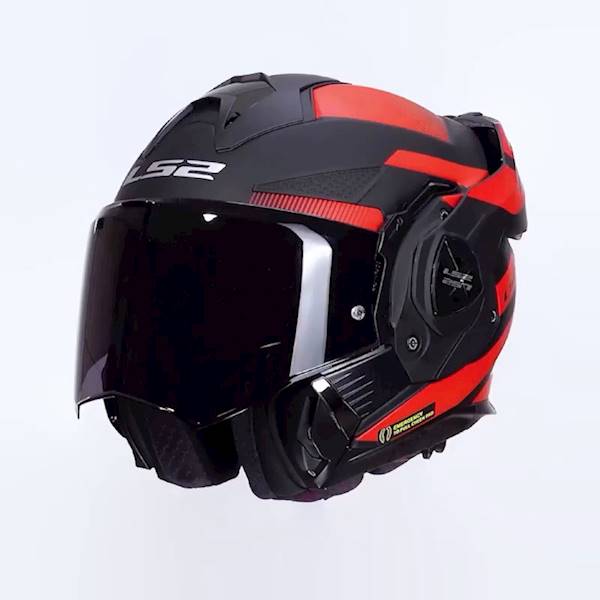Kask LS2 FF901 Advant X Nova Black Red XS