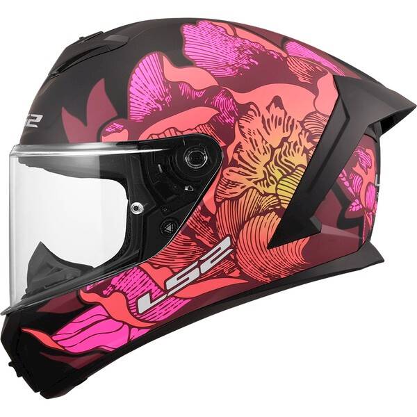 Kask LS2 FF820 Rapid III Poppies II Black Pink L