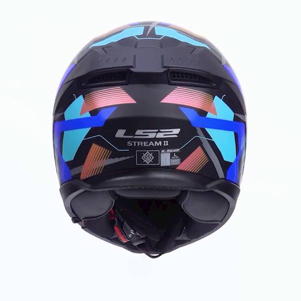 Kask LS2 FF808 Stream II Mika Black Blue XL