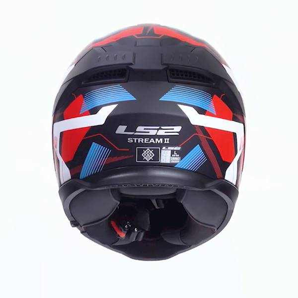 Kask LS2 FF808 Stream II Mika White Blue Red XXL