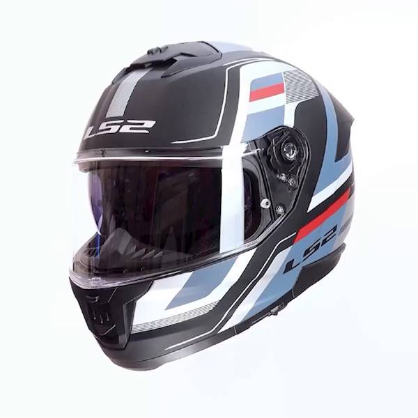 Kask LS2 FF808 Stream II Vintage Black Petrol XS