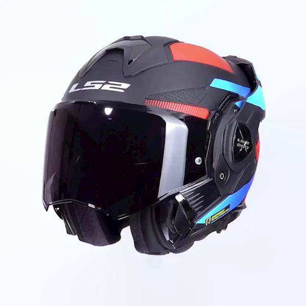 Kask LS2 FF901 Advant X Nova Black Red Blue XL