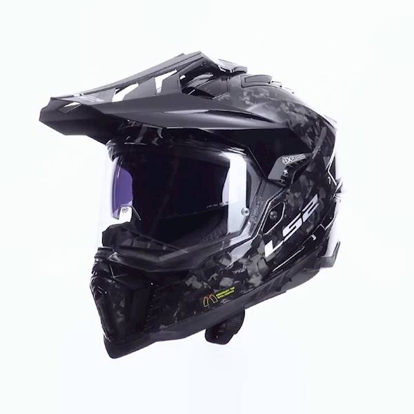 Kask LS2 MX701 Explorer C Forged Carbon XL