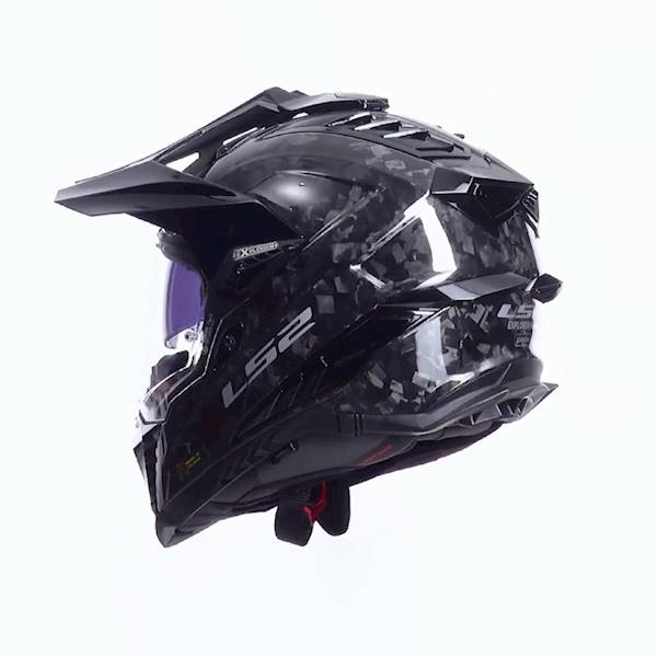 Kask LS2 MX701 Explorer C Forged Carbon XL