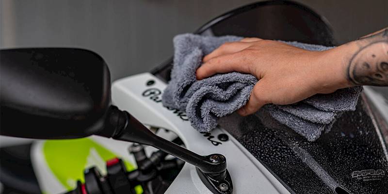 S100 Ściereczka Z Mikrofibry Do Motocykla Kasku