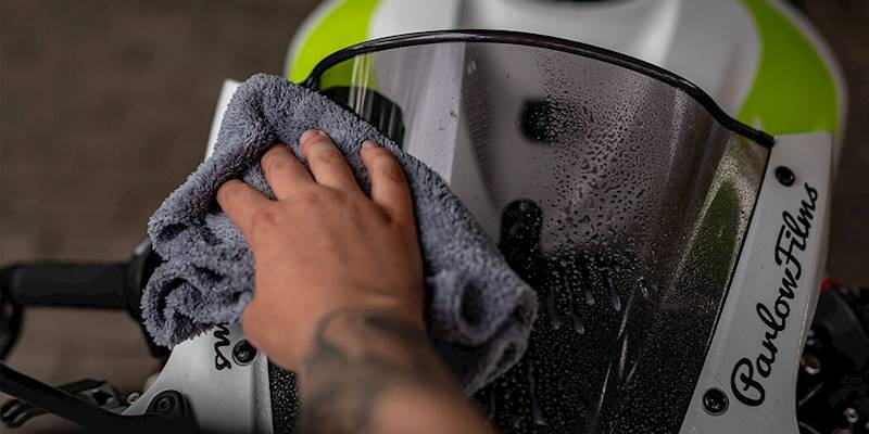 S100 Ściereczka Z Mikrofibry Do Motocykla Kasku