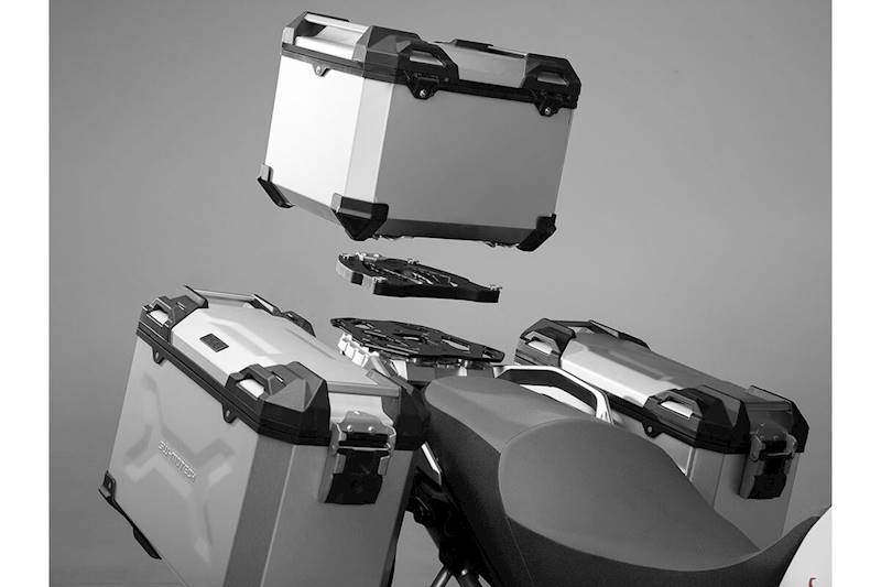 Sw-Motech Kufer Tylny Trax Adv Silver 38L