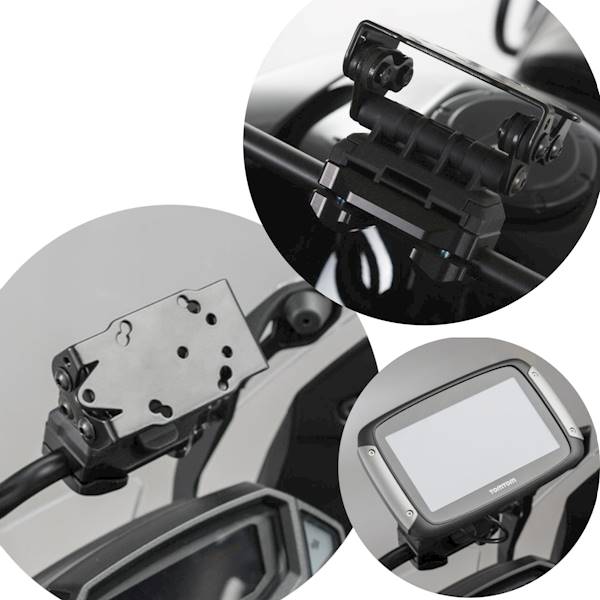 Sw-Motech Mocowanie GPS Na Poprzeczkę 10/12 mm